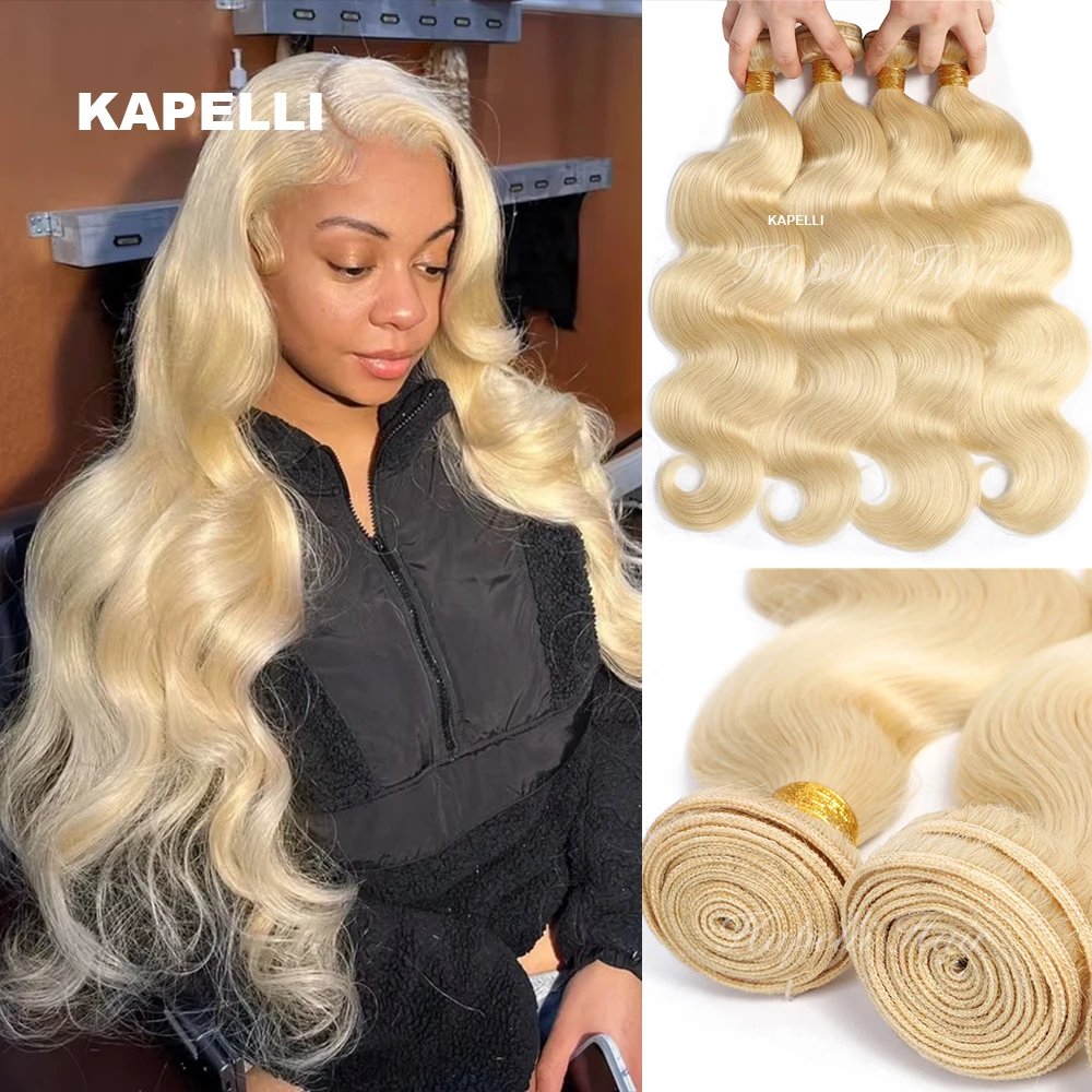 3-4-613-blonde-hair-extension-brazilian-hair-weave-bundles-deal-body-wave-remy-human-hair-extensions-long-28-inch-blonde-hair