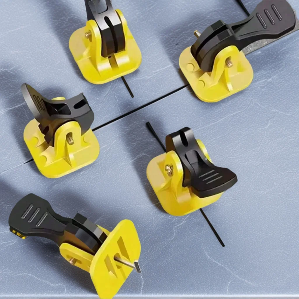 ​​Multisize Tile Leveling Tool Kit (1-3mm) - 100PCS Reusable Spacer Clips for Ceramic Floors​​