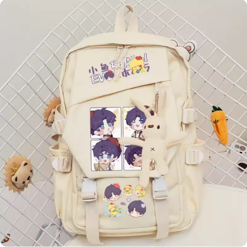 Anime Love and Deepspace Rafayel Schoolbag Backpack High-capacity Shoulder Bag Cosplay Travel Student Teenager Gift B1583