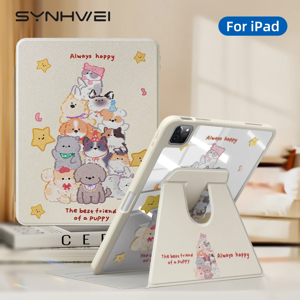 

Новинка 2025 года для iPad Pro11 13 M4 Pro 6 Pro 8 M5 11th A16 Air 11/13 M3 M2 12,9 "9 8 7 6 5 4 10th Gen Mini 7 6 Funda Магнитный чехол