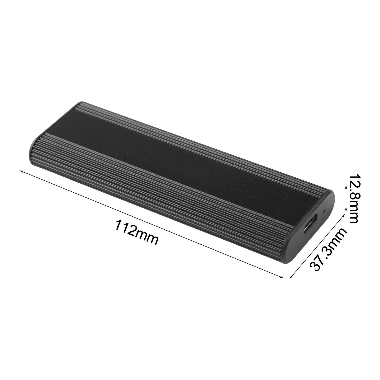 External Aluminum SSD Enclosure for M.2 NVMe and SSDs USB 3.2 Gen 2x2 20Gbps Transfer Speed Supports Up to 8TB Storage