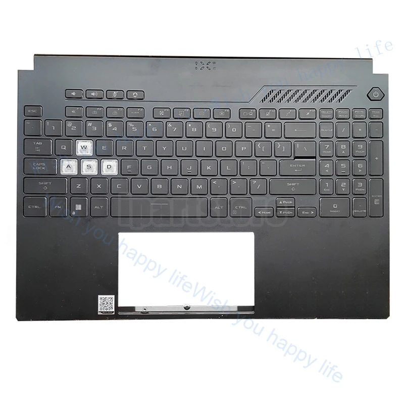 LULUYUAN For ASUS TUF Dash 15 FA507 FA507R Palmrest W/ Backlit Keyboard 90NR0951-R31