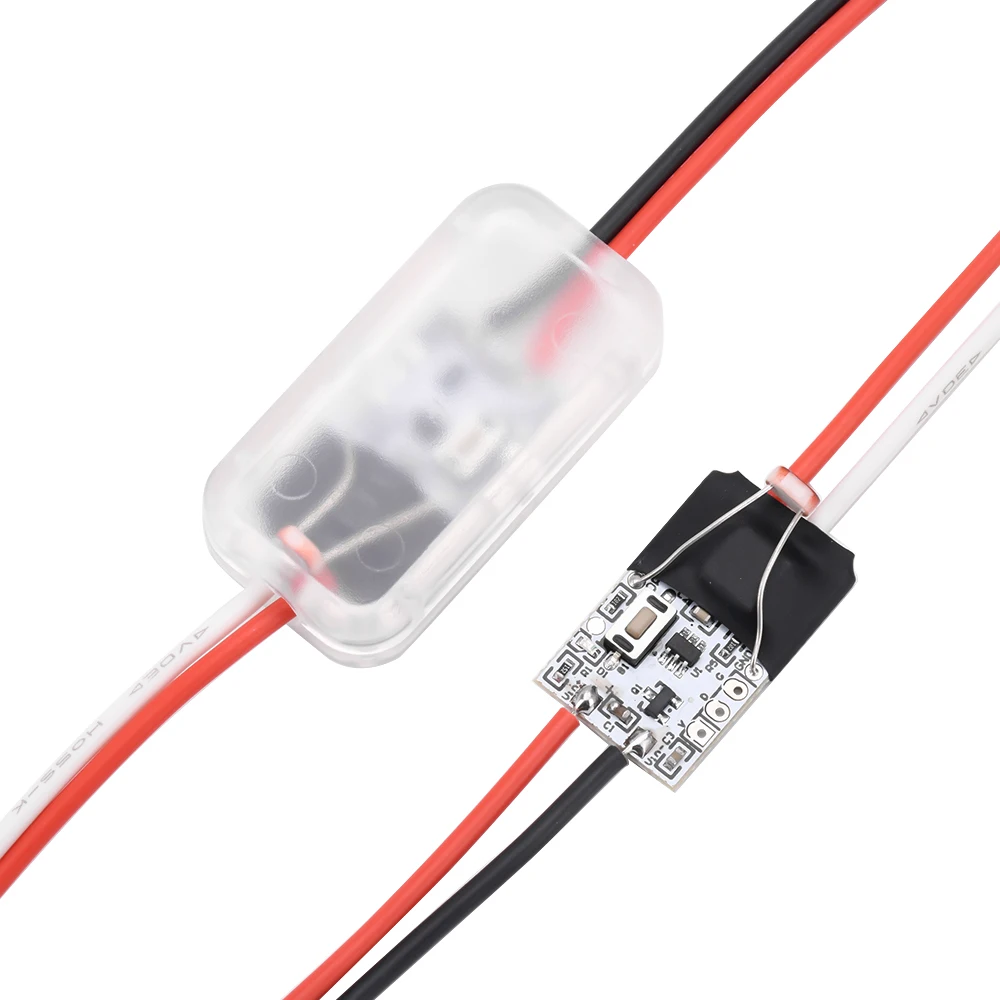 Light Sensing Lamp Control Switch DC 3.7-24V Light Sensor Auto On Off  Photocell Street Light Switches For LED Light Strip