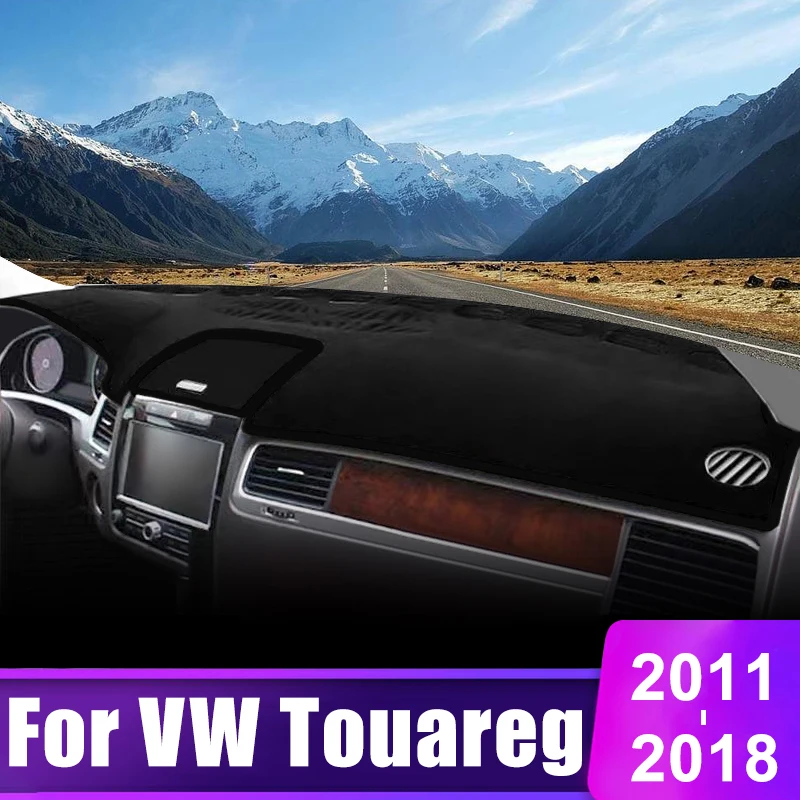 

For Volkswagen VW Touareg 7P 2011 2012 2013 2014 2015 2016 2017 2018 Car Dashboard Sun Shade Cover Non-slip Pad Accessories