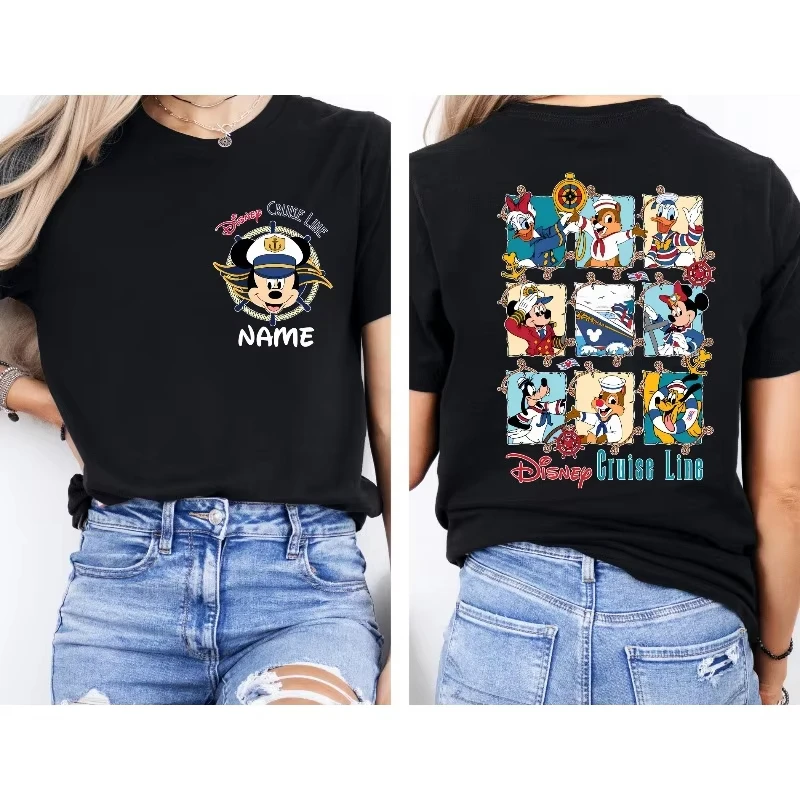 

Рубашка Alaska Disney Miracle, семейная дорожная футболка Disney, зимний дорожный свитер WDW, зимняя круизная рубашка с Микки и Минни