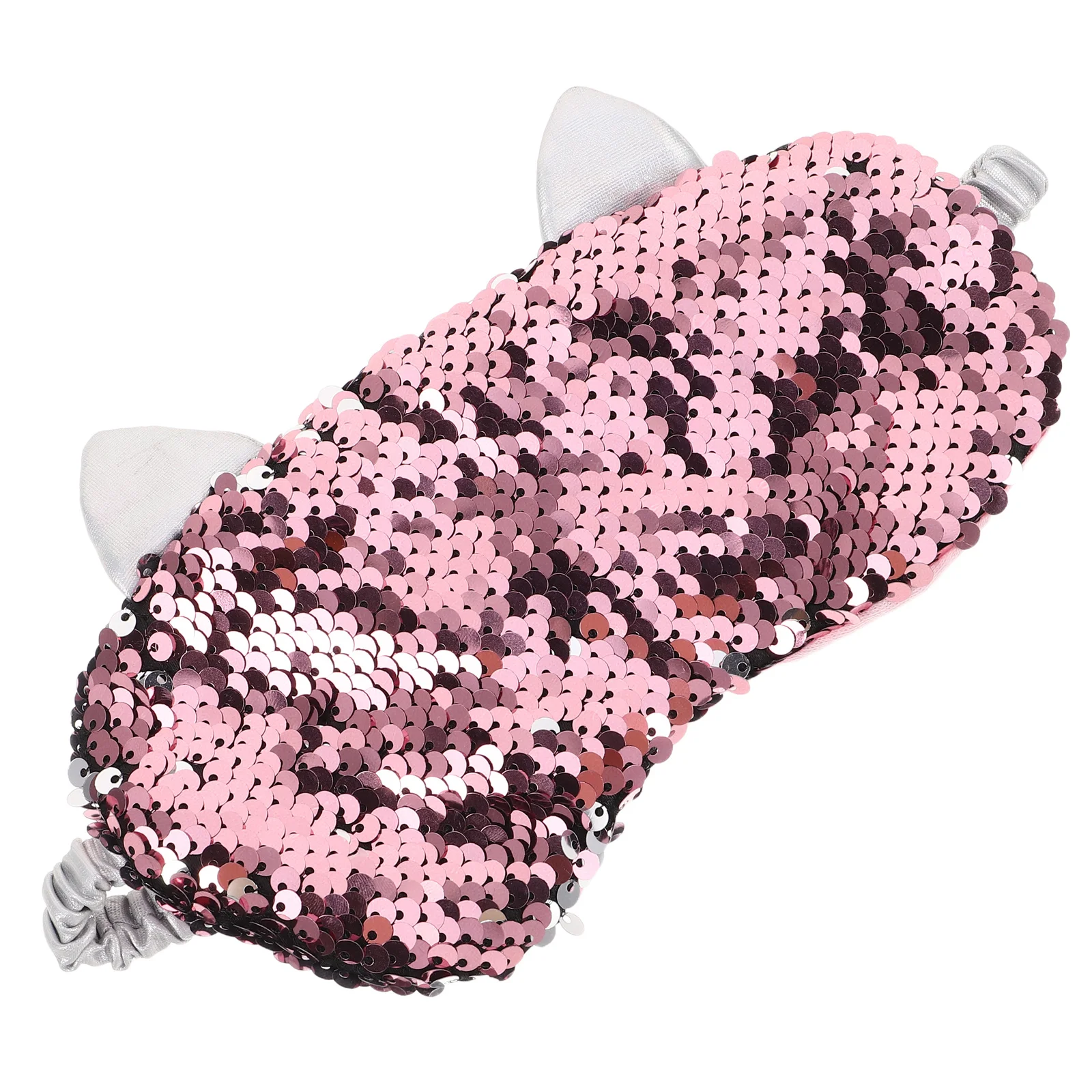 

Glitter Sequin Sleep Mask Reversible Design Soft Stretchy Adjustable Strap Eye Cover for Women Light Blocking Travel