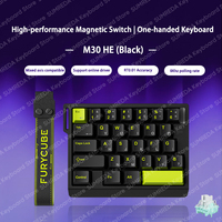 FURYCUBE M30 HE Hall Effect Gaming Keyboard Mini Keypad RT0.01mm 0.1ms Latency Support SOCD MT Valorant FPS Wired Game Keyboard