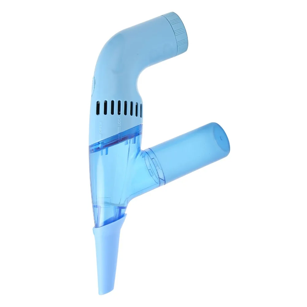 Blue Electric Bead Sucker Ergonomic Grip Comfortable Handheld Handheld Bead Suction Machine Cordless Beading Tool