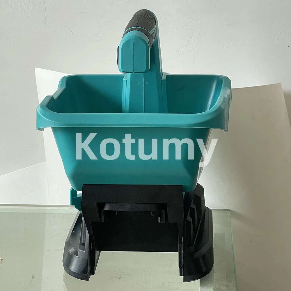 Household Farmland Fertilizer Spreader, 4.5L Large Capacity Seeder for Various Granular Seeds Electric Spreader