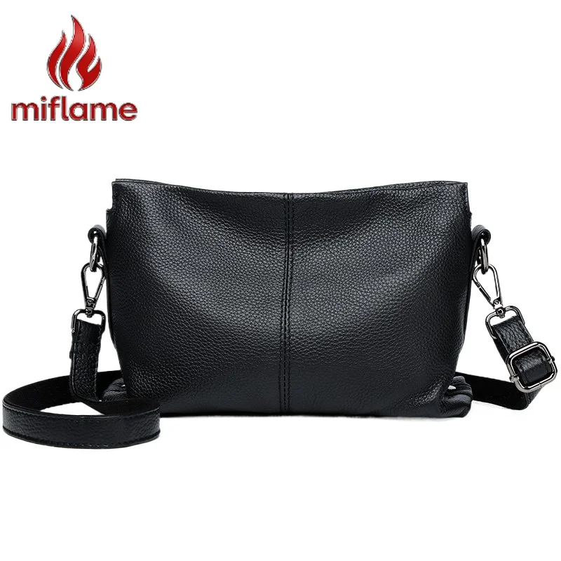 

Женская сумка через плечо из натуральной кожи, минималистичная маленькая сумочка с текстурой, повседневная сумка-клатч