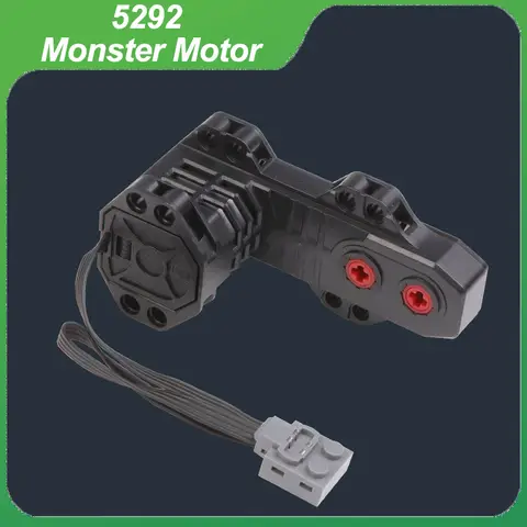 New Technical PF Monster Motor Compatible with 5292 Building Blocks Bricks Wholesale MOC Power Function Set for Vehicle  DIY Toy