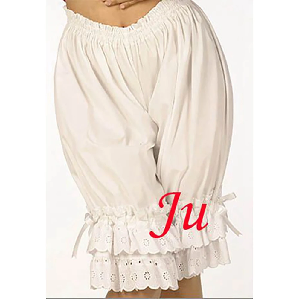 

fondcosplay adult sexy cross dressing sissy maid short Gothic Lolita Punk Cottom Bloomers panties CD/TV[CK752]