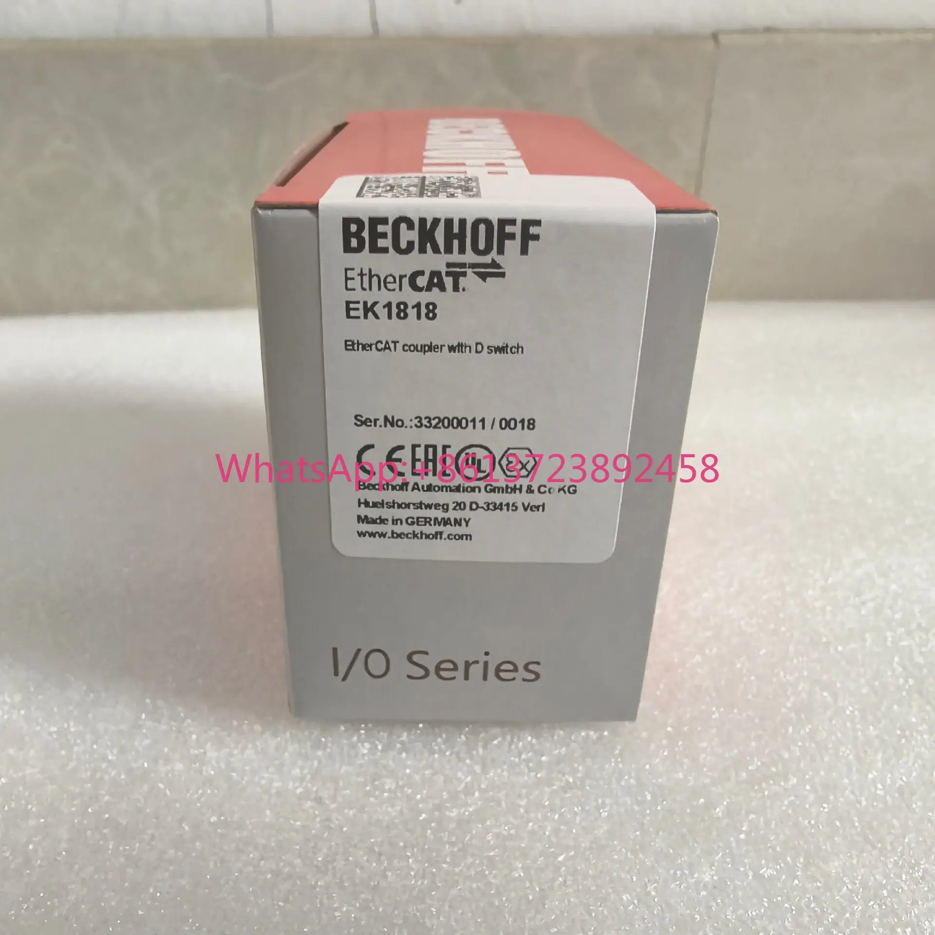 BECKHOFF EK1818 German Beckhoff Coupler