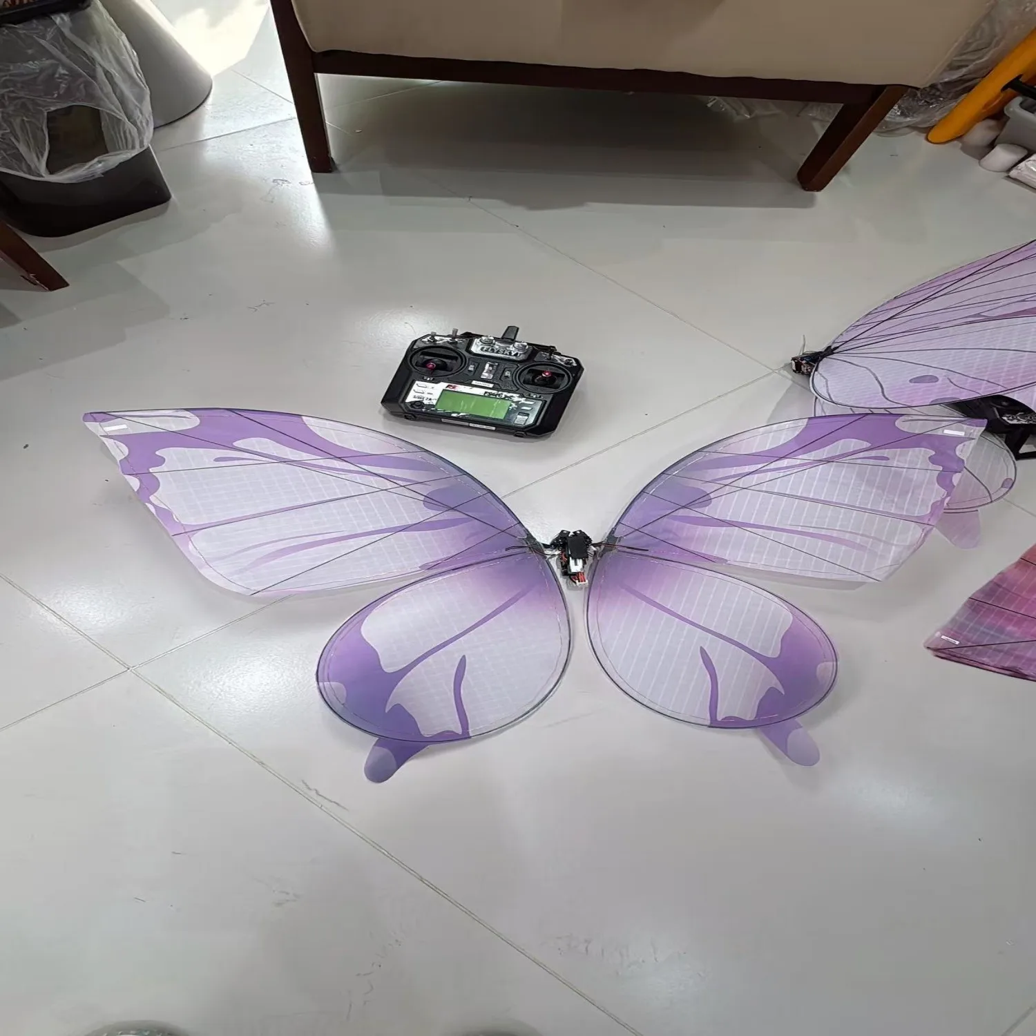 Biomimetic Butterfly 3D Flip Anti-Drop Portable Holiday Ornament