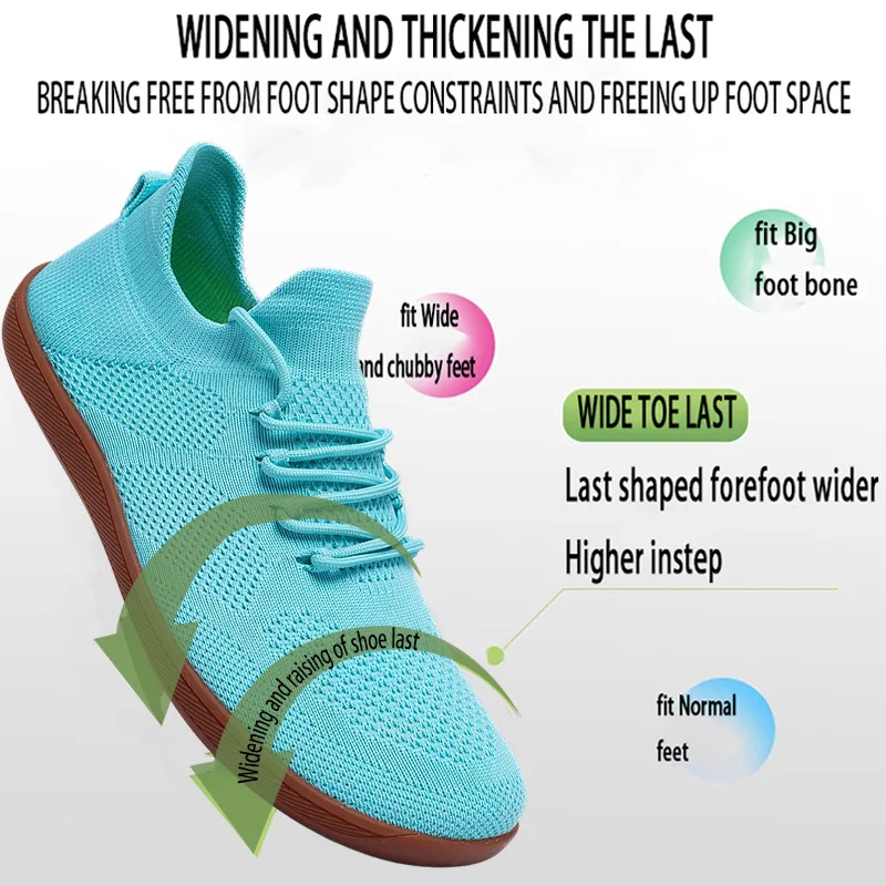 

Minimalist Barefoot Men Shoes Breathable Wide Toe Couple Running Shoes Lightweight Women Casual Shoes Lace Up Men Women Sneakers