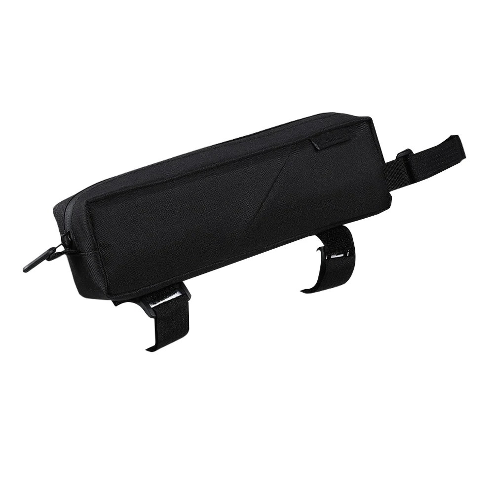Waterproof Bike Top Tube Bag 22.5 x 6 x 5 cm PVC Construction with Three Strap Fixation for Stable Ride Position