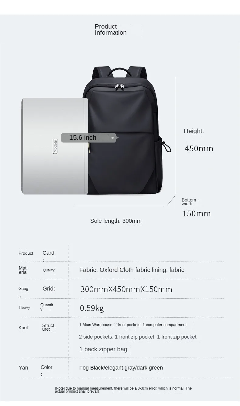 2023 Men\'s Backpack Multifunctional Waterproof Bags For Male Business Laptop Backpack USB Charging Bagpack Nylon Casual Rucksack