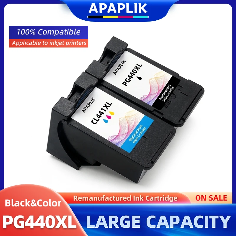 Compatible For Canon PG440 PG 440XL Ink Cartridge CL441 CL 441XL For Canon Pixma MG2180 MG2240 MG3180 MG4180 MG4280 Printer