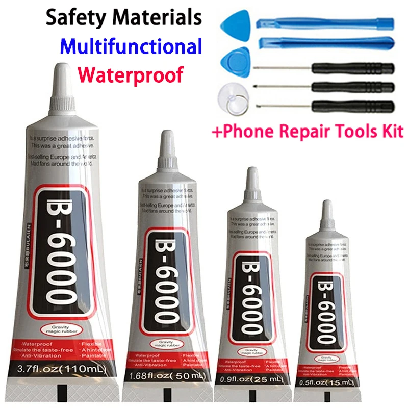 Быстрая доставка Многофункциональный клей для телефона, мобильного телефона, клей для сенсорного экрана, DIY ремонт, ювелирные изделия с бриллиантами, стекло B6000 + инструменты Быстрая доставка Многофункциональный клей для телефона, мобильного телефона, клей для сенсорного экрана, DIY ремонт, ювелирные изделия с бриллиантами, стекло B6000 + инструменты