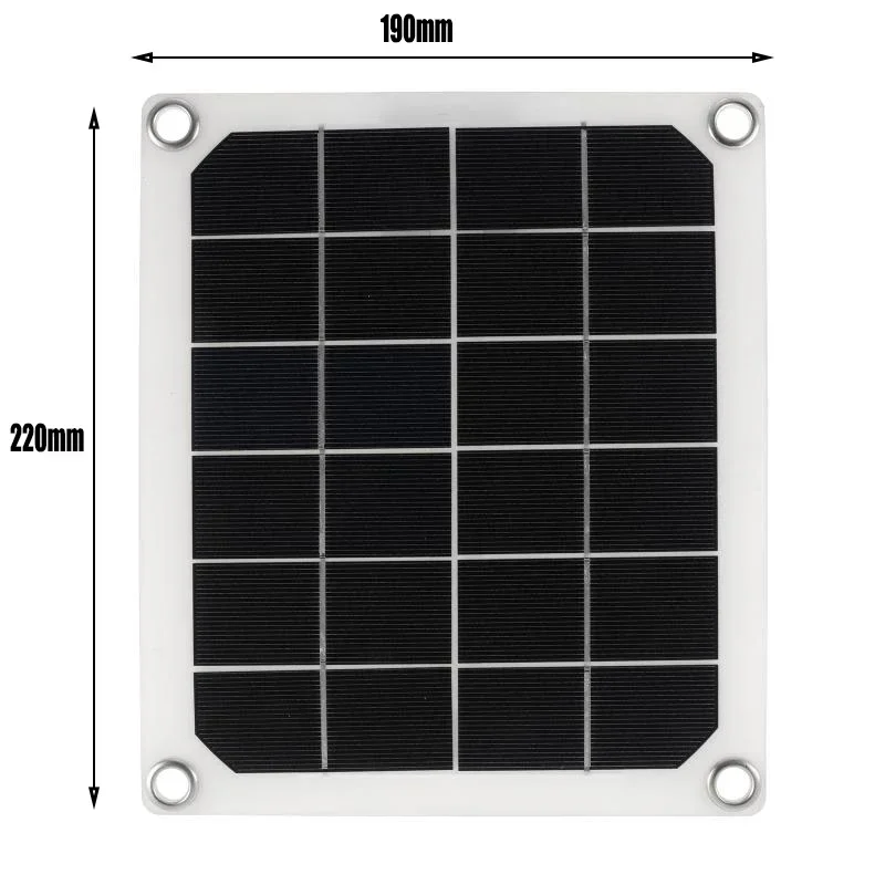 Panel Solar portátil de 50W, cargador de batería Dual USB 5V 2A, placa de células solares, cargador de coche para teléfono, Camping al aire libre