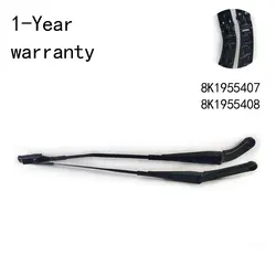 2Pcs Wiper arm 8K1955407 8K1955408 For Audi A4 S4 2013-2015 A5 S5 2012-2016 A4L 2009-2016 RS5 2013-2016