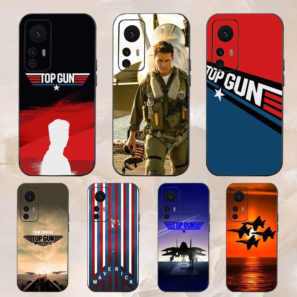 Top Gun Maverick Phone Case For Xiaomi 11 Redmi Note 11 5G 8T 9A 9 10T Note8Pro Note9 12SUltra Black Case