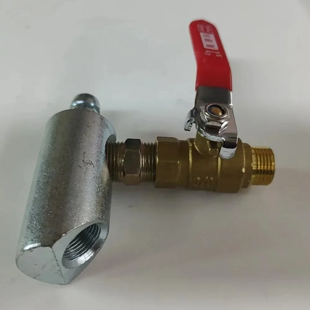 Three Way Valve for Portable Sandblaster 5/10gallon/20gallon Sandblasting Tank