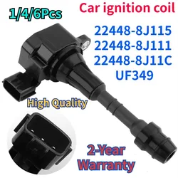 22448-8J115 UF349 Car Ignition Coil for Nissan Pathfinder Frontier Murano Altima Maxima Suzuki Infinity QX4 UF-349 22448-8J111