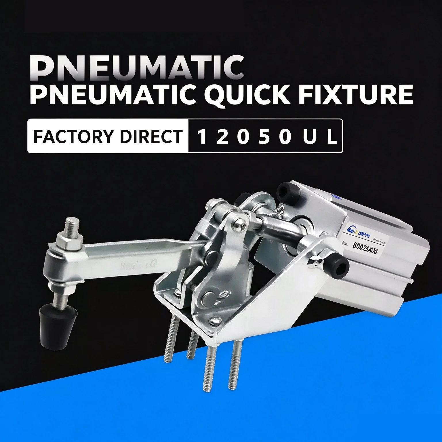 Adjustable Hold down Pneumatic Air Cylinder Toggle Clamp for Industrial Use