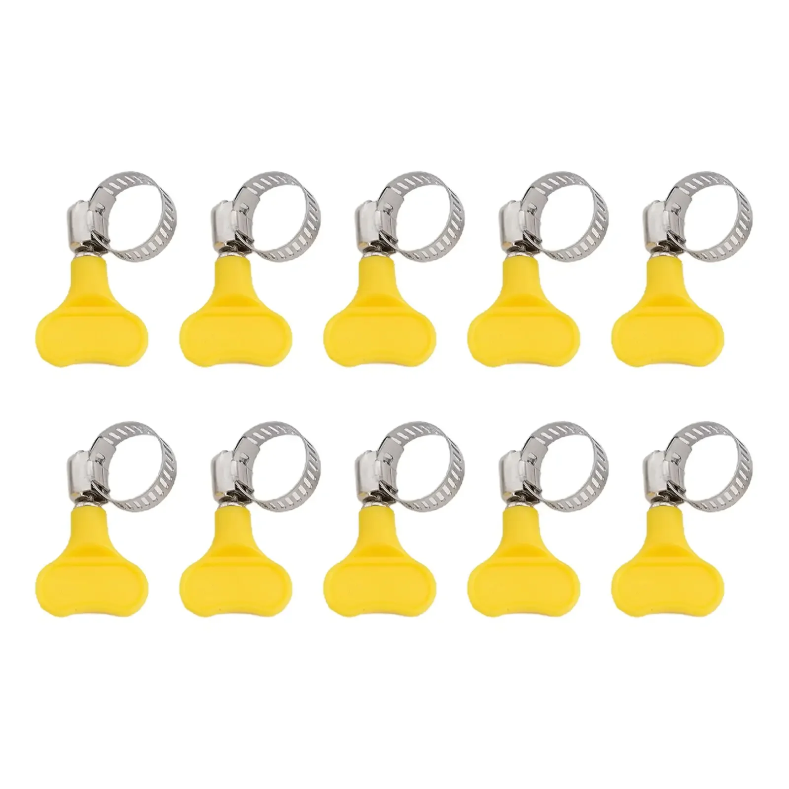 

Hand Wriggle Adjustable Hose Clamp Reusable Gas Pipes Set Includes Handsome Appearance High Strength Pressure Tubes