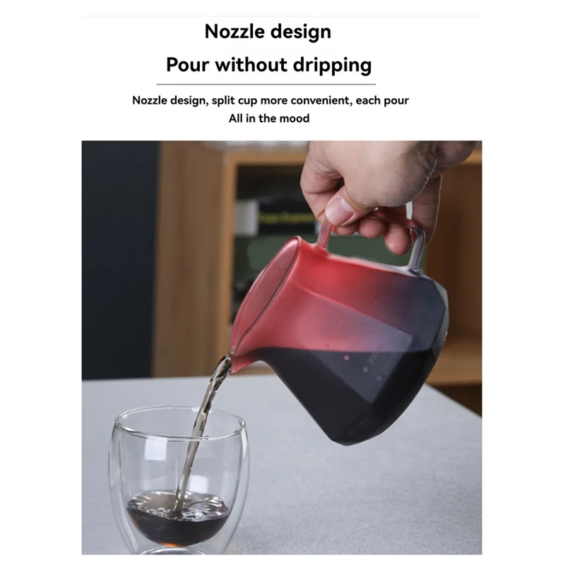 

M14K-Coffee Filter Hand Drip Pot Percolators Borosilicate Glass Drippe High Quality Luxury Handmade