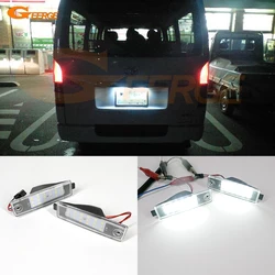 For Toyota HiAce RegiusAce Ventury H200 200 Series 2005-2014 Ultra Bright Led License Plate Lamp Light No Error Car Accessories