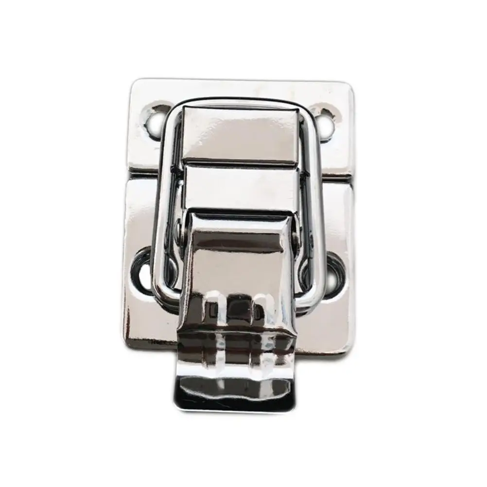 Stainless Steel Toolbox Buckle Heavy Duty Case Latch Black Spring Locks Hasps Clamps Pet Sports Iron Easy Hardware