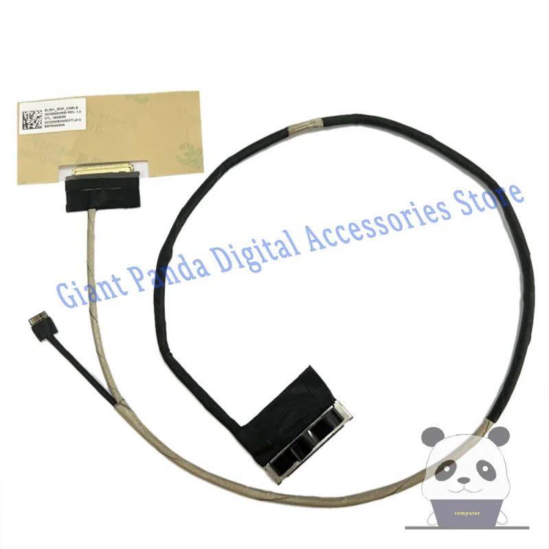 FHD EDP LCD display screen video cable 30pin for Lenovo ideaoad s340-15shaft 81na