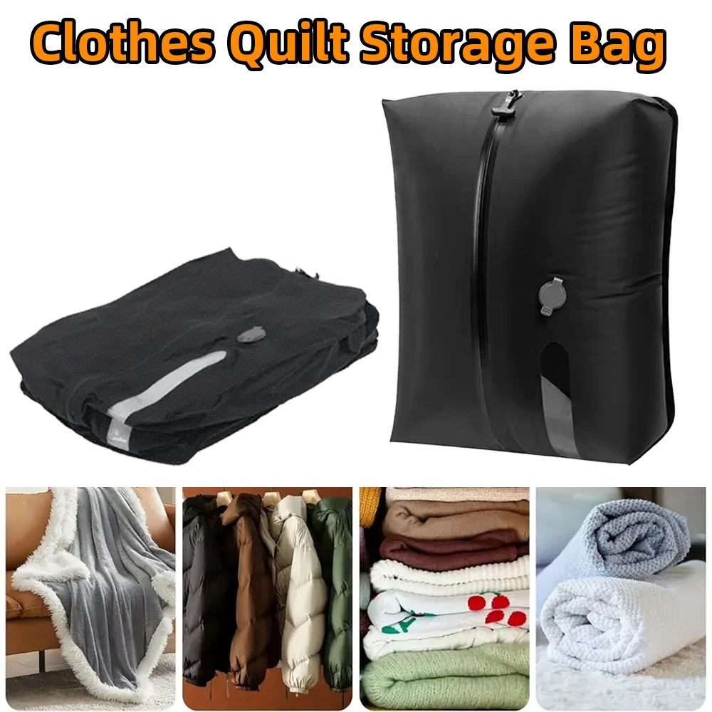 Clothes Quilt Storage Bag Dustproof Compression Bag Travel Luggage Storage Bag Suitcases Storage Compression Bag