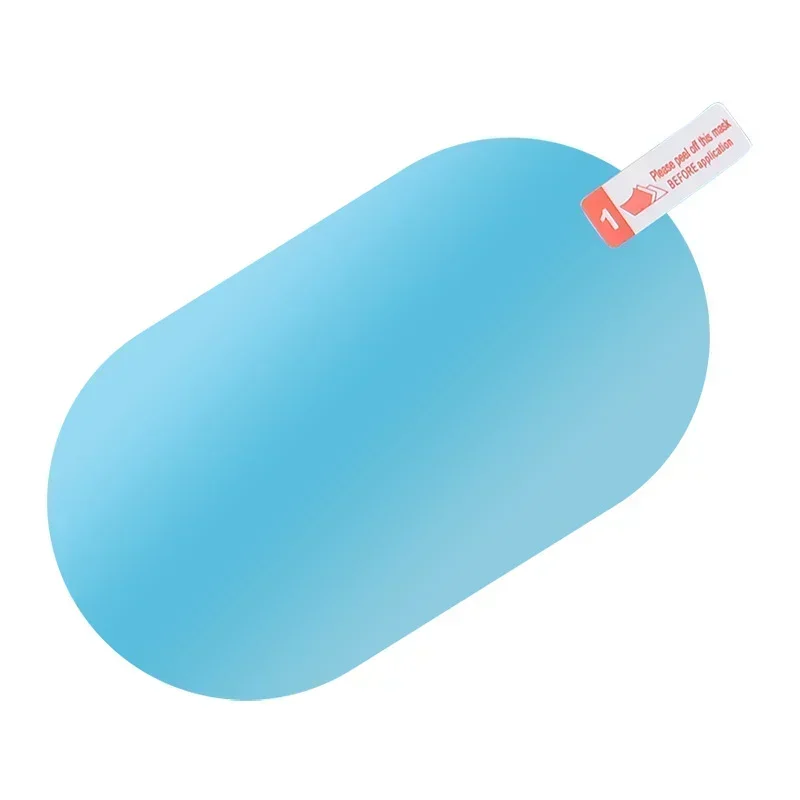 2 Pcs of Nano Anti Fog Stickers for Car Rain RearviewMirrors Car Exterior Universal RearviewMirror Waterproof and Defogging Film