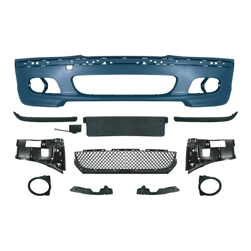 Factory Wholesale M-Tech M Sport Full Body Kit Front Rear Bumper Side Skirt Auto Exterior Replacement For 3 Series E46 1998-2004 - view 2