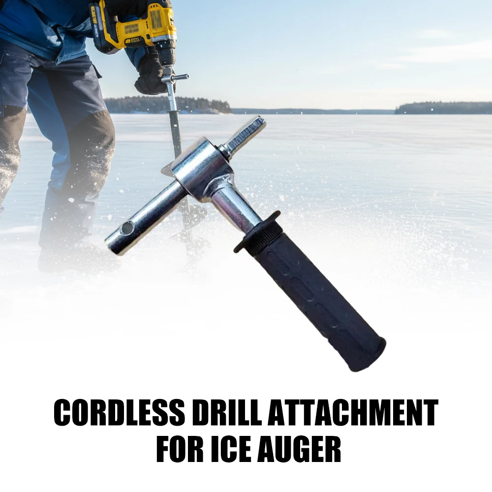 

Адаптер для ледобура 18/20 мм, портативный конвертер для дрели, насадка для ледобура, инструмент для зимней рыбалки на открытом воздухе