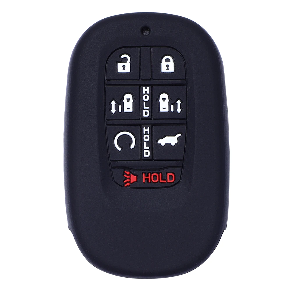 Schlüsselanhänger-Hülle für Honda Odyssey Ridgeline MPV Freed Jazz HR-V Passport CR-V Accord Civic, langlebige, eng anliegende Silikon-Schlüsselhülle – Detail 14