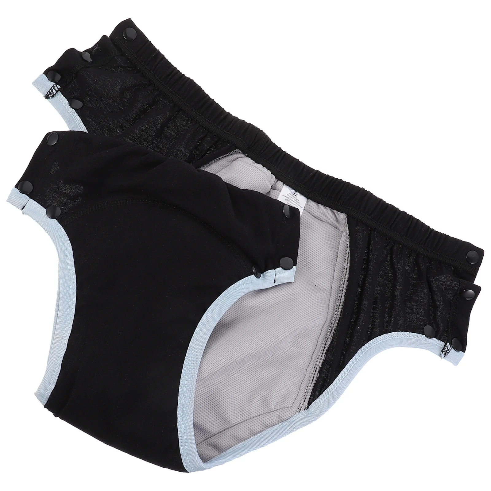 حفاضات الكبار قابلة لإعادة الاستخدام وقابلة للغسل ومضادة للتسرب لكبار السن سراويل مبولة ناعمة مرنة قابلة للتنفس لحماية سلس البول بعد الولادة