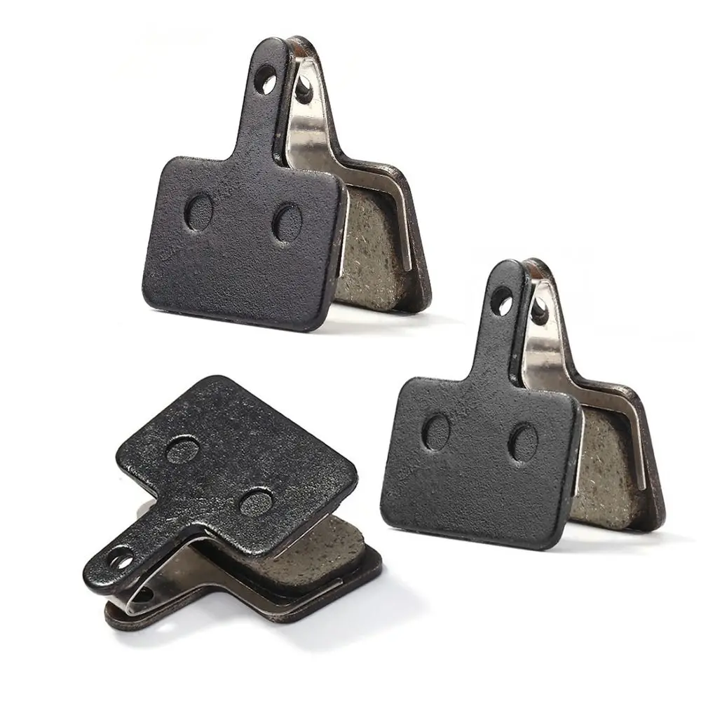 1/2 Pairs Resin Semi-Metallic Bicycle Brake Pads Black Universal Bike Cycling Part MTB Mountain Bike Durable Ceramics Disc