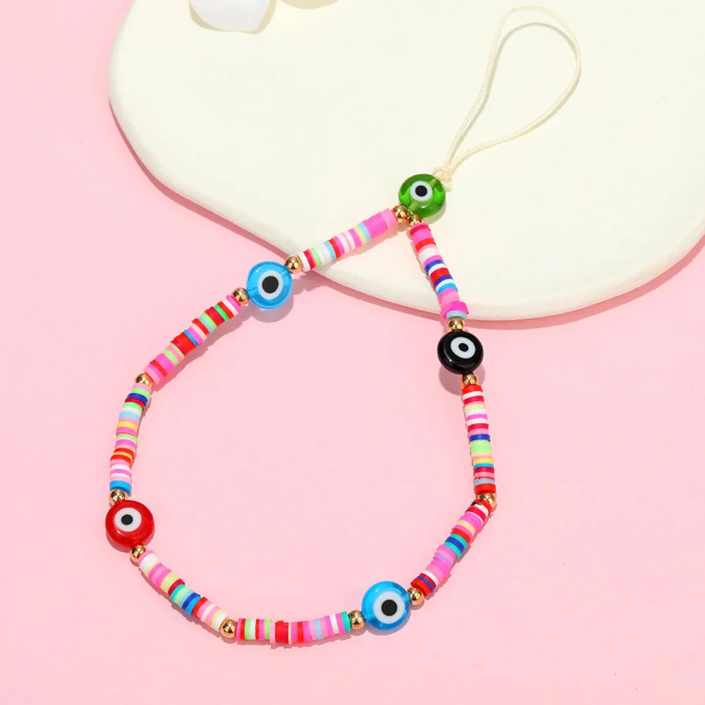 

1 Box Colorful Resin Evil Eye Beads Unique Jewelry Diy Bracelet Craft Charms Decorative Flat Round Adornments Earring Phone