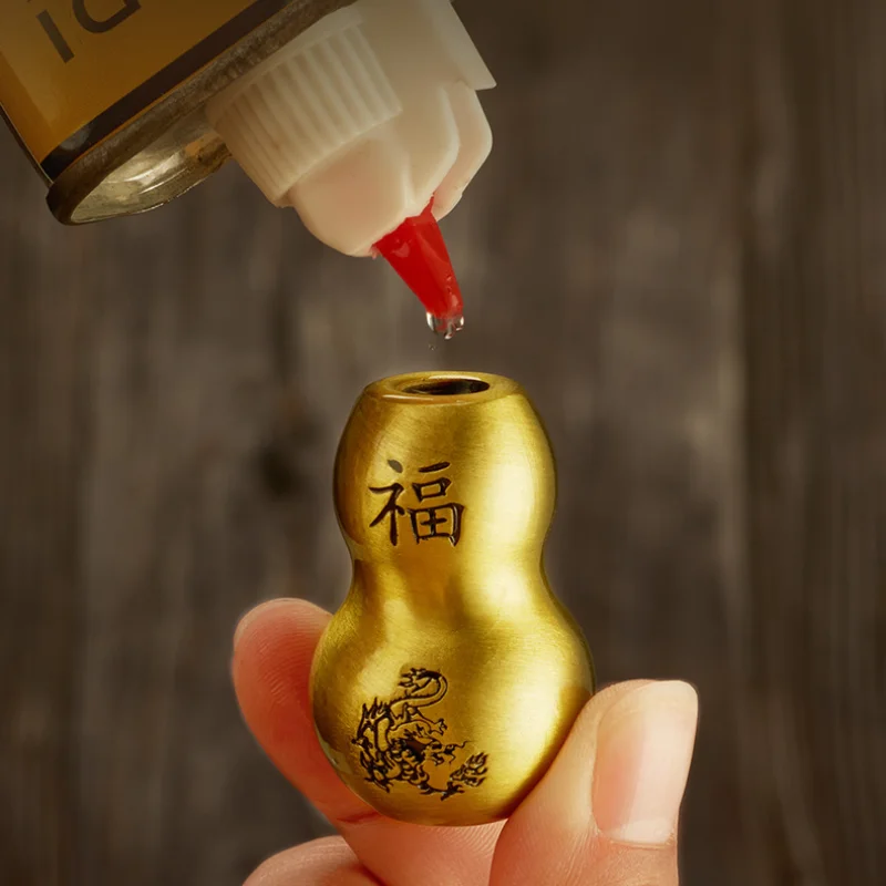 Chinese Zodiac Gourd 10000 Match Lighter Metal Portable Waterproof Coal Oil Cigarette Lighters & Smoking Accessorie Ignite Cigar