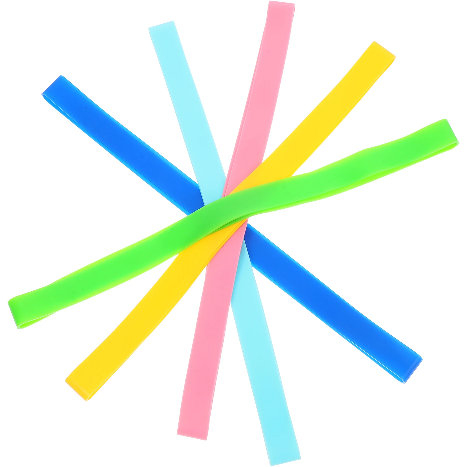 5 قطعة كرسي الشاطئ الأربطة الثابتة قابل للتعديل أشرطة مرنة للمناشف على كراسي استراحة الشمس أصحاب قوي بألوان نابضة بالحياة