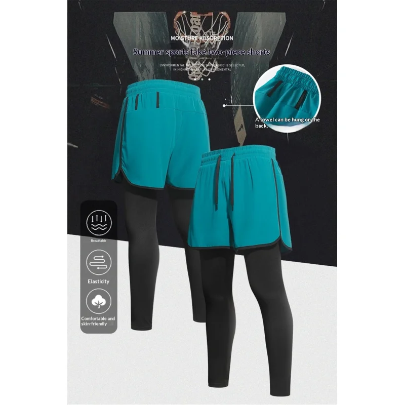 shorts-de-corrida-2-em-1-para-homens-shorts-de-treino-para-academia-calcas-jogger-elasticas-unissex-para-homens-e-mulheres