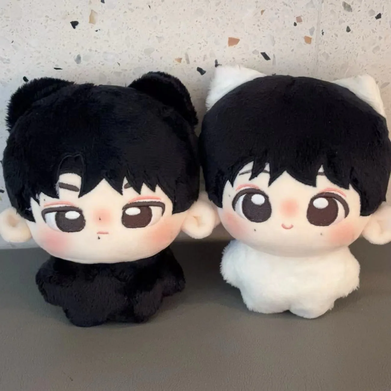 【إطلاق البقعة 】 قلادة دمية مروحة قطنية أصلية من You Yusheng مقاس 10 سم