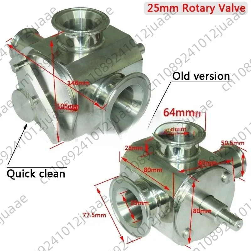 

Поворотный клапан машины для наполнения пасты, пневматический трехходовой поворотный клапан, фитинги для клапанов пневматической жидкости для пищевых санитарных труб 304.