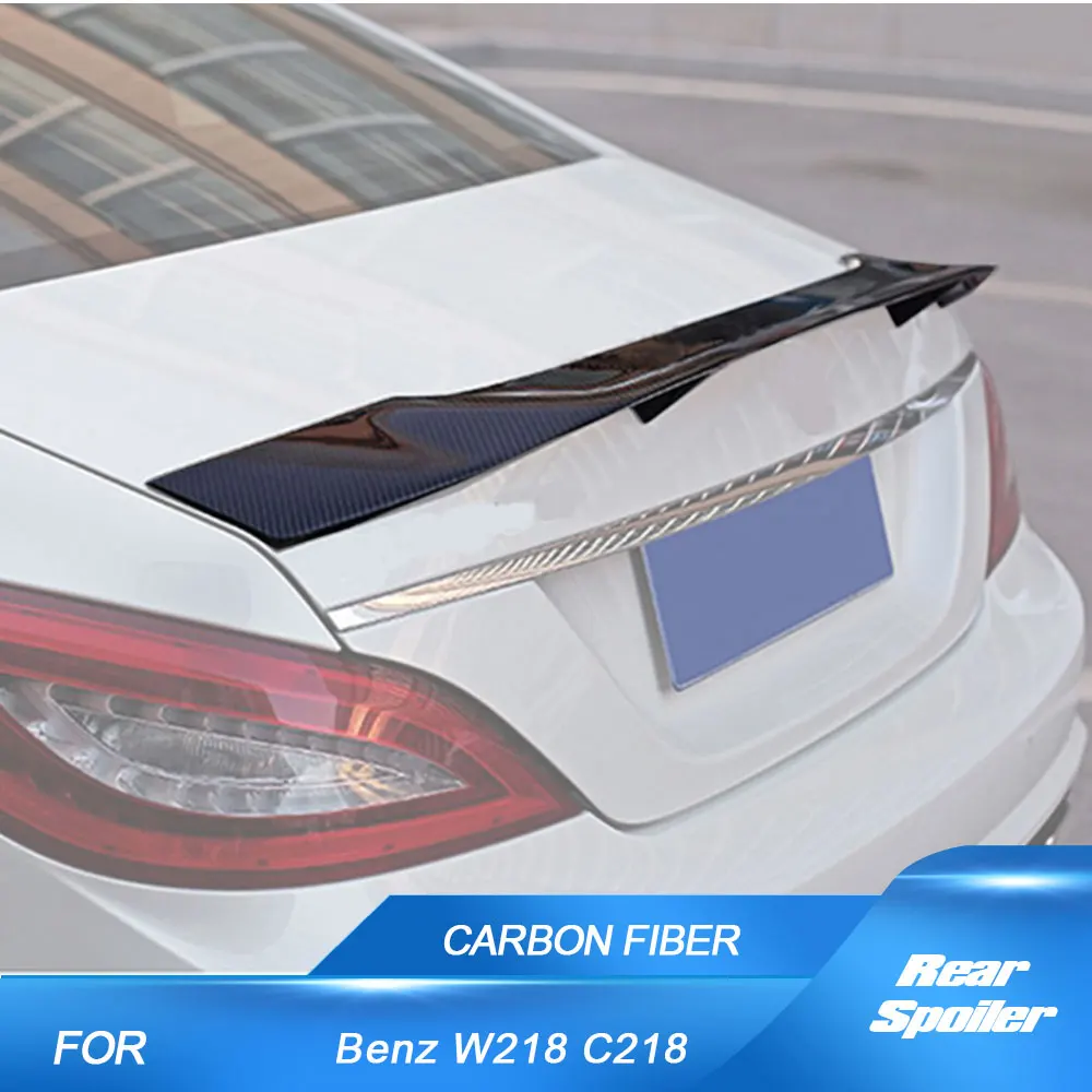 

Carbon Fiber Rear Trunk Spoiler for Mercedes Benz CLS Class W218 CLS63 CLS350 CLS400 CLS500 CLS550 AMG 2012-2017 Spoiler Wing