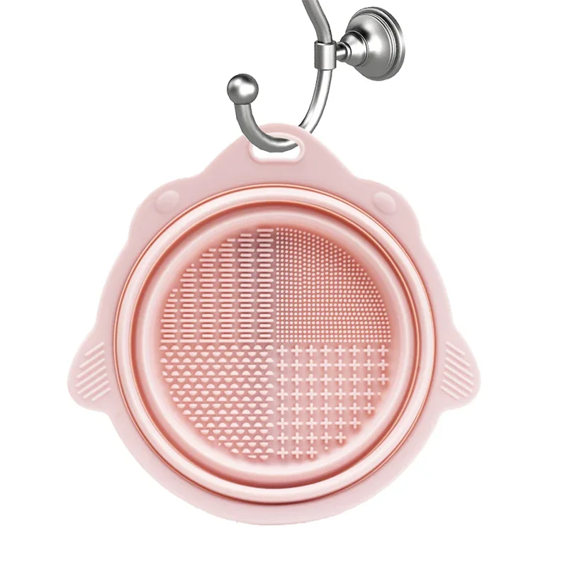 Thorough Cleaning Without Hurting Bristles Wet Dry Powder Puff Cleaner Makeup Brush Cleaner Set