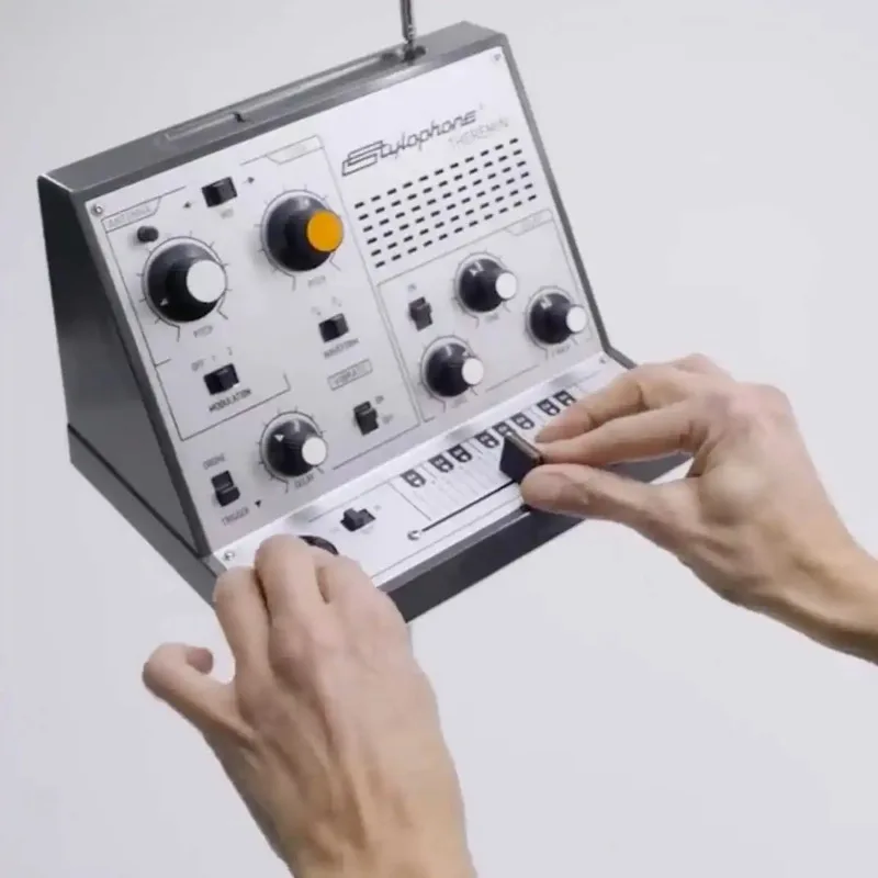 Estilófono Británico Theremin, Sintetizador Analógico Portátil Retro, Instrumento Electrónico